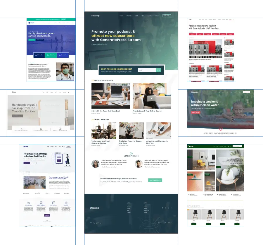 Generatepress Library
