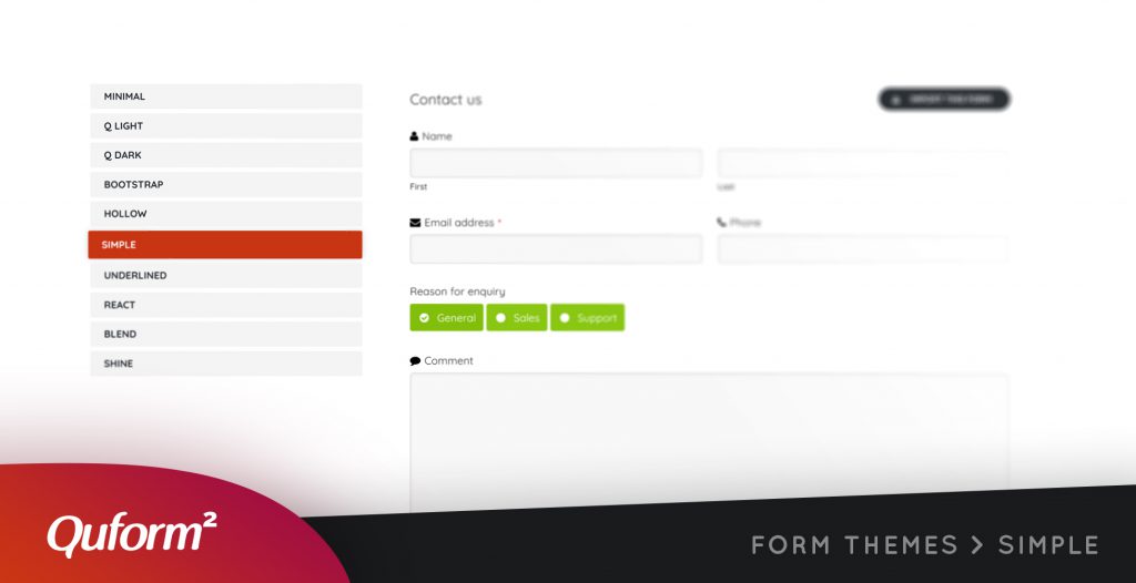 Quform – Wordpress Form Builder