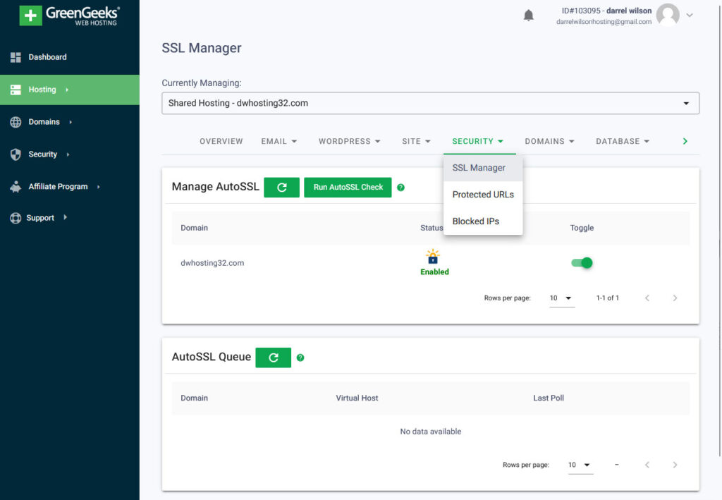 Greengeeks Hosting Features
