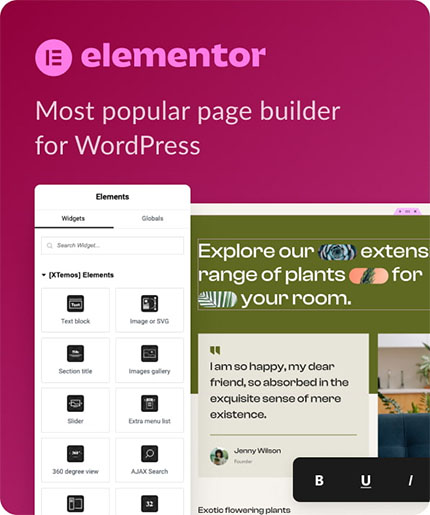 Elementor Screenshot