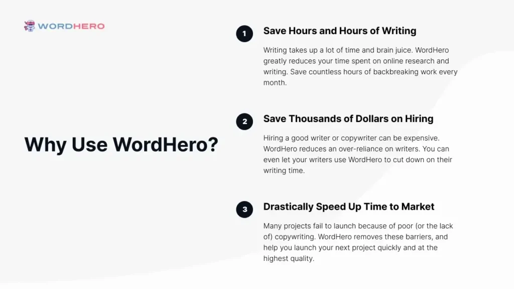 Why Use Wordhero